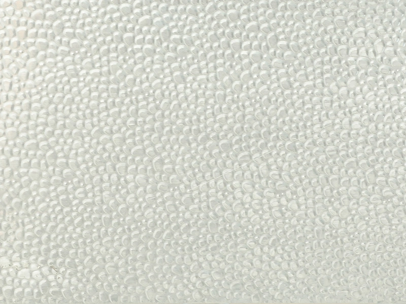 STUCCO White Embossed Aluminum