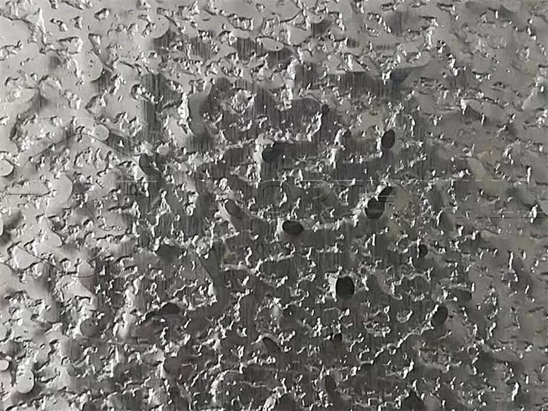 Lightweight embossed aluminum coil used in HVAC and roof insulation systems