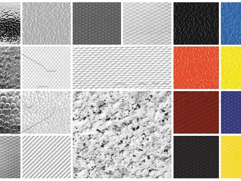 Stucco embossed aluminum sheet factories